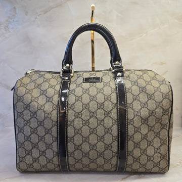 GUCCI GG Logo PVC Boston Bag 193603 146689108
