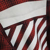 OFF WHITE S レッドアロー フランネル オーバーサイズ ジャケット 146689245 [P]