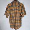 Burberry XL Checked Short Sleeve Shirt 8002927 146689270 [P]