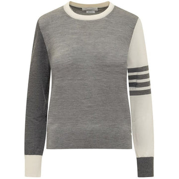 Thom Browne Diagonal Funmix Crewneck Pullover Knit FKA280F Y1014 982 58523717