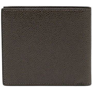 Thom Browne Pebble Grain Bifold Wallet Dark Brown stamp: MAW023A SKU: 00198 206 55595594