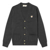 MAISON KITSUNE ウィメンズ フォックス ヘッド Vネック カーディガン H190 GU00542KT1036 43689155 [P]