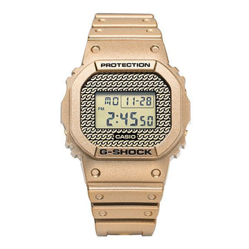 G-Shock 5600 Series Digital Square Sport Military Gold Metallic Men's Urethane Watch DWE-5600HG-1 146711952