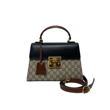 GUCCI パドルロック トップハンドルトートバッグ兼ショルダーバッグH00161 146725020