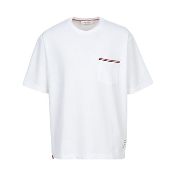 Thom Browne Men's Short-Sleeve T-Shirt MJS183A 07323 100 146725934