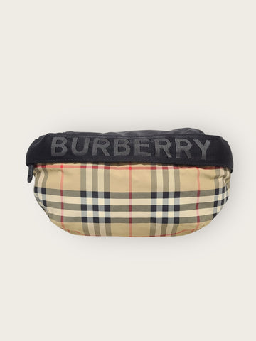 BURBERRY ヴィンテージチェック ロゴ バンディング ヒップバッグ 146726993