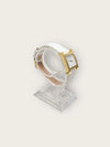 HERMES Weiße Gold-Appsong H Stunde Mini Uhr 21MM 146727071 [P]