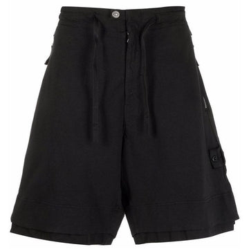 STONE ISLAND Wappen Shadowproject Shorts Schwarz 76196042A V2029 52952989