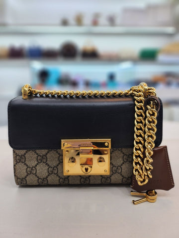 GUCCI シュプリーム パドルロック スモール チェーン ショルダー クロスバッグ 409487 146730881