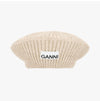 Ganni Logo Patch Structured Beret 144592140 [P]