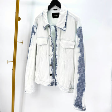 FENDI FFモノグラムブリーチデニムジャケット (FW1027) 146827081