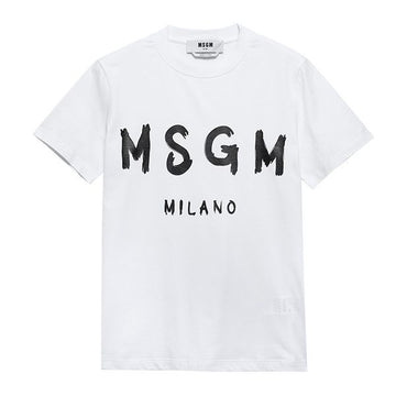 MSGM Brushed Logo Women's T-Shirt 144594097 [P]