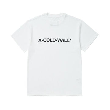 A-COLD-WALL Essentials Logo Herren T-Shirt - Weiß ACWMTS092 146710757