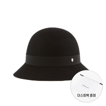 HELEN KAMINSKI ETA Black Ribbon Rundes Cloche Bucket Hat HAT51532 144699068