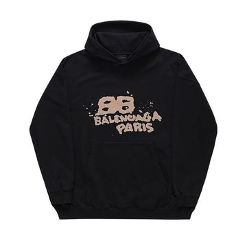BALENCIAGA Hand Drone BB Icon Artwork Damen Hoodie 620947 TNVQ1 1059 144731753