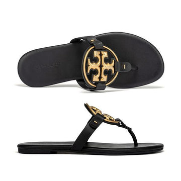 TORY BURCH Miller Metal Soft Flip-Flop Slipper 136593 006 144766928