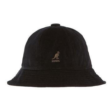 KANGOL カジュアルコーデュロイバケットハット K5349 BLACK 144767937