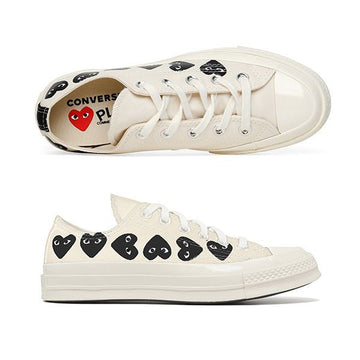 COMME DES GARCONS PLAY x Converse Chuck Taylor 70 Low Sneakers P1K126 2 144598641