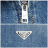 PRADA GFB327 16PK F0V3N Cropped Denim Jacke 145936042 [P]