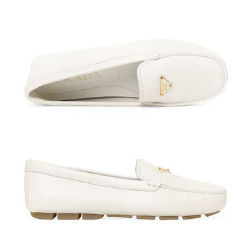 Prada Triangle Logo Driving Shoes Loafers 1DD081 ATG F0304 144698547