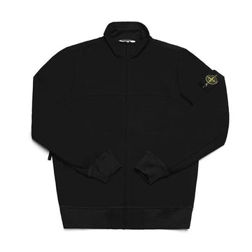 STONE ISLAND Wappen-Logo-Patch Fleece Track Top Herrenjacke 62153 V0029 (801562153) 144731162