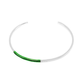 MAISON MARGIELA イングレイビングナンバリングロゴカフ3mmブレスレット SM6UY0082 SV0310 963 144656652