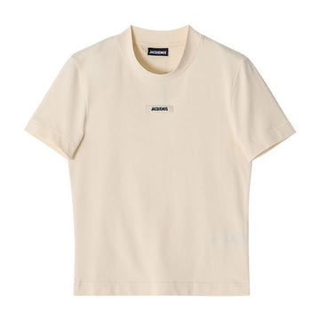 Jacquemus Le Gros Grain Grosgrain Logo Women's T-Shirt 144729786