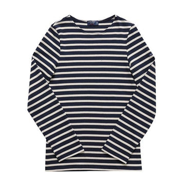 SAINT JAMES 6870 MARINE ECRU Méridien Modern Streifen Langarmshirt 144734715