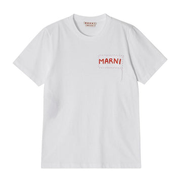 MARNI HUMU0198X0 UTC017 0AW01 Herren T-Shirt mit Logo 144648427