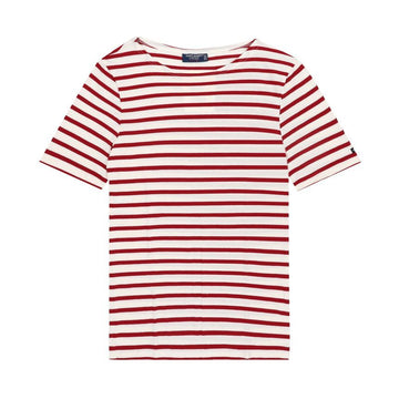 SAINT JAMES レヴァント モダン ストライプ 半袖 Tシャツ 9863 ECRU PERSAN 144734741