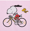 WILD DONKEY FG-BICYCLE DYED LIGHT PINK Snoopy Unisex Sweatshirt 144729947 [P]