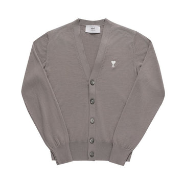 AMI Small Heart Logo Men's Cardigan 144591839