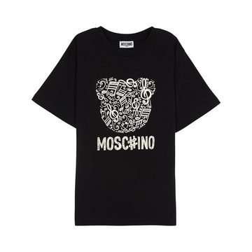 Moschino Kids Short Sleeve T-Shirt HQM05G LAA10 60100 (Adult Size Available) 145899432