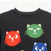 MINI RODINI Cool Cats Application Sweatshirt 2512011999 146829826 [P]