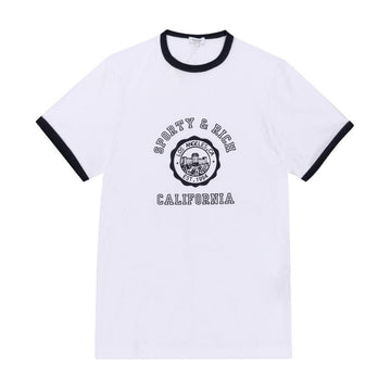 SPORTY & RICH リングTシャツ (California Emblem) TO073606205WH01 144730856