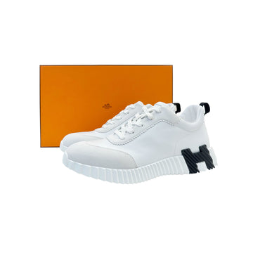 HERMES Bouncende Sneakers Weiß Schwarz H H242810ZH90 146831742