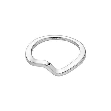 PANDORA Polished Wave Ring Silber 193095C00 144701862