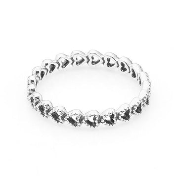 Pandora Linked Love Silver Ring 144702523 [P]