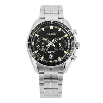 Seiko Chronograph Men's Metal Watch A4B015X1 146832677