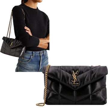 Saint Laurent Lulu Puffer Toy Shoulder Bag 146843300