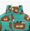 Tiny Cottons Bears Short Padded Jacket 146843714 [P]
