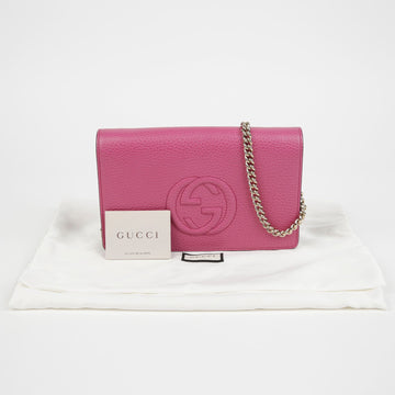 Gucci Soho Chain Wallet Crossbody 407041 146391972