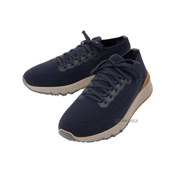 Brunello Cucinelli MZUWLBO253 CEG72 FW25 Men's Knit Runner Sneakers 146848862