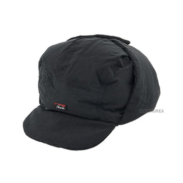 NANGA ヒノク リップストップ イアフラップキャップ ブラック FW25 3B101 146849012