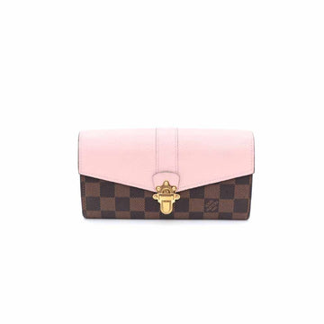Louis Vuitton N64447 Damier Ébène Clapton Long Wallet kk19074538 146872064