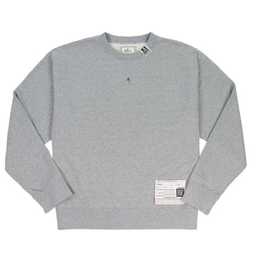 MAISON MIHARA YASUHIRO Mihara Yasuhiro DUCK Stickerei Sweatshirt GRAY A13PO652 146877450