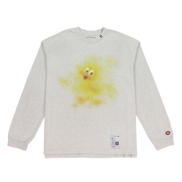 Maison Mihara Yasuhiro Mihara Yasuhiro Printed Distressed T-Shirt J13LT731 GRAY 146877452