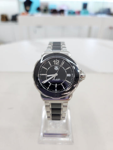 Tag Heuer Formula 1 Black Ceramic Steel 34mm Display Women's Watch WAH1210 146881256