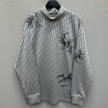 DIOR Oblique Daniel Arsham Rollkragen-T-Shirt 100 146881384