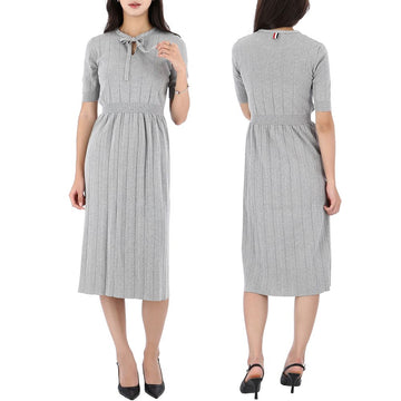 THOM BROWNE Vollnadel-Punktstich-Kleid FKD167A Y3036 065 80569158